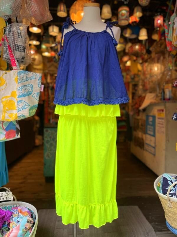 画像4: 水着の上から着ると可愛い❤️2way ワンピース  (4)