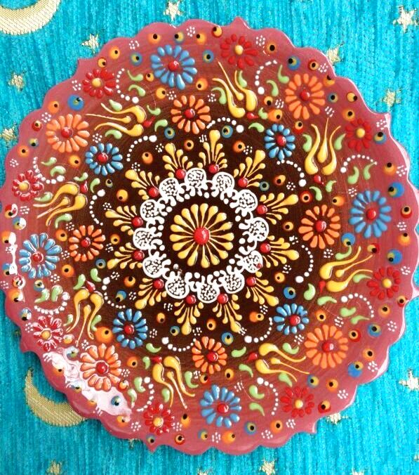 記念日 トルコ　飾り皿